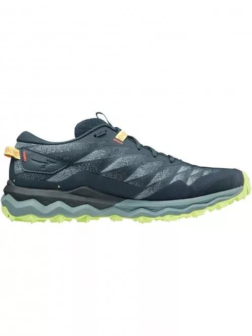 Mizuno WAVE DAICHI 7 férfi futócipő zöld színben 2