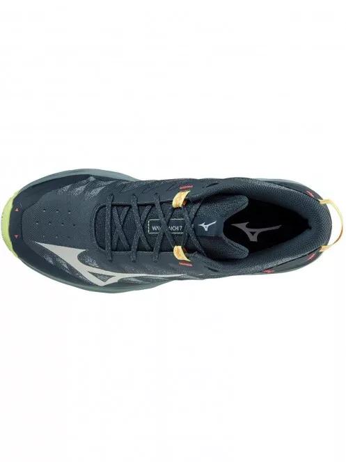 Mizuno WAVE DAICHI 7 férfi futócipő zöld színben 4