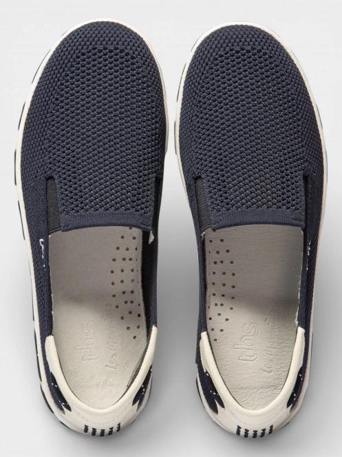 TBS Joessan női slip-on cipő sötétkék színben 4