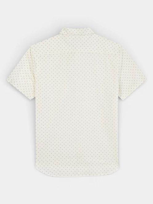 TBS Kevincha férfi rövid ujjú ing homok színben 3