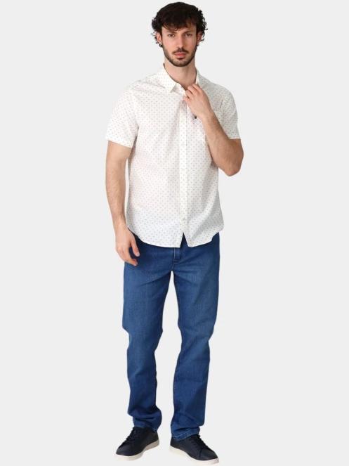 TBS Kevincha férfi rövid ujjú ing homok színben 5