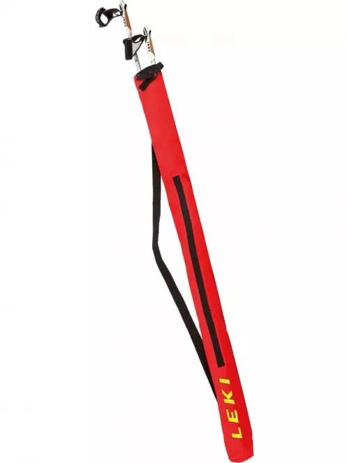 LEKI Pole Bag Nordic Walking 160/1 160 cm túrabot zsák piros színben 2