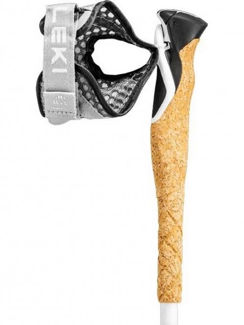 LEKI Poles Cross Trail FX Superlite 110-130 cm túrabot fehér színben 4
