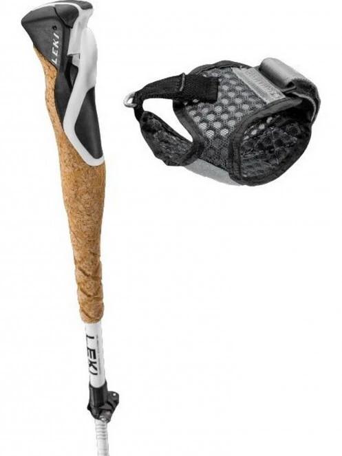 LEKI Poles Cross Trail FX Superlite 110-130 cm túrabot fehér színben 5