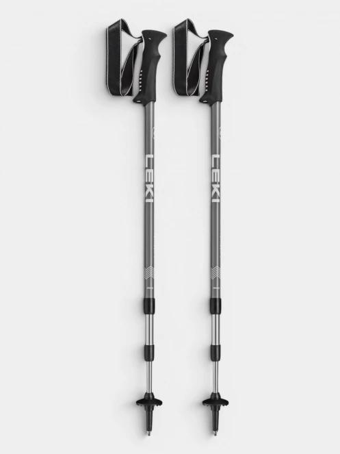 LEKI Voyager, 110 - 145 cm túrabot szürke színben 6