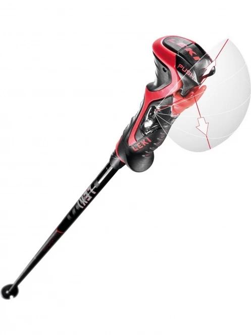 LEKI Airfoil 3D síbot fekete színben 4