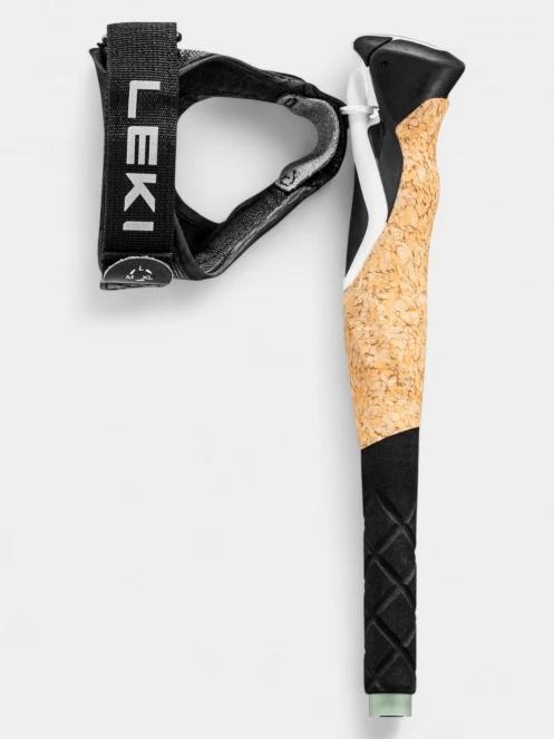 LEKI Cross Hike Carbon  túrabot zöld színben 4