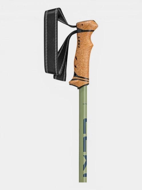 LEKI Legacy Lite, 100 - 135 cm túrabot oliva színben 4