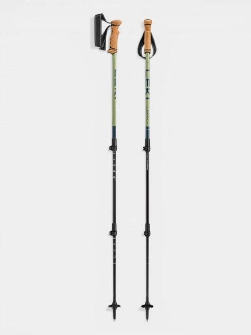 LEKI Legacy Lite, 100 - 135 cm túrabot oliva színben 6