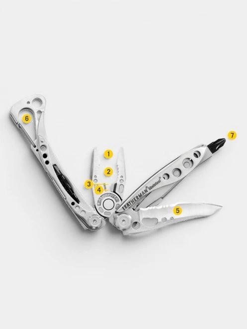Leatherman Skeletool® multiszerszám multiszerszám szürke színben 3