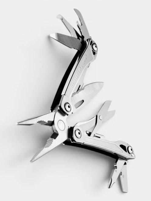 Leatherman Wingman®  multiszerszám, fekete gyöngyv. Tok multiszerszám szürke színben 3