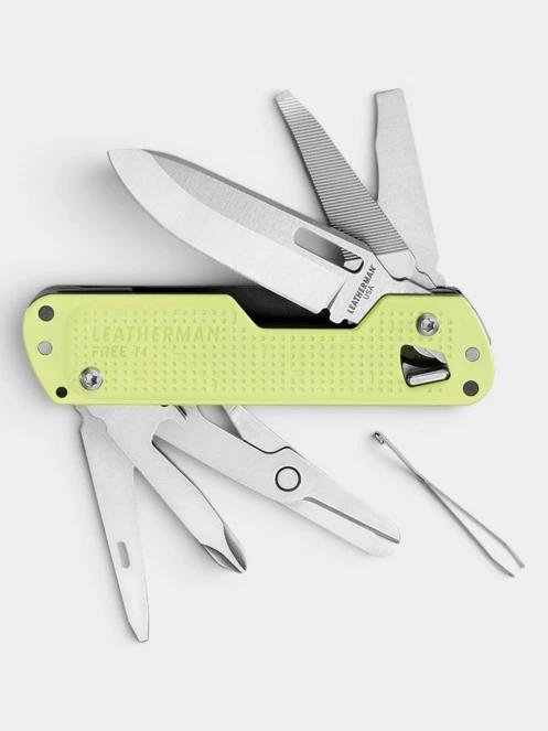 Leatherman FREE T4 multiszerszám multiszerszám szürke színben 2