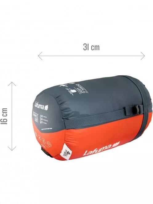 Lafuma Downleaf -2 hálózsák narancssárga színben 5
