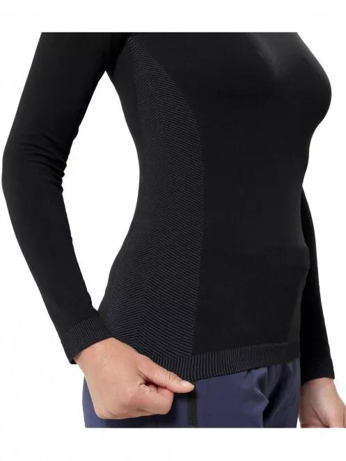 Lafuma Shift Seamless W női rövid ujjú sport póló fekete színben 4