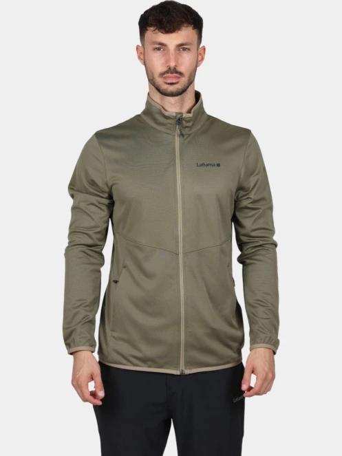 Lafuma Active Grid F-Zip M férfi polár pulóver oliva színben 2