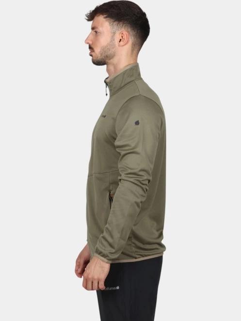 Lafuma Active Grid F-Zip M férfi polár pulóver oliva színben 3