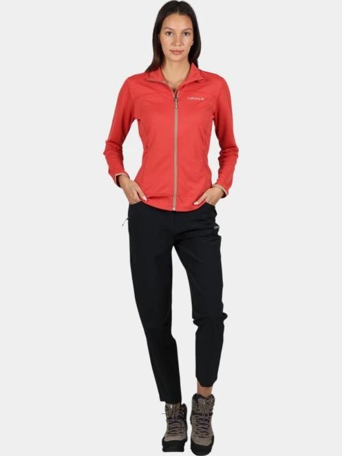 Lafuma Shield F-Zip W női polár pulóver piros színben 5