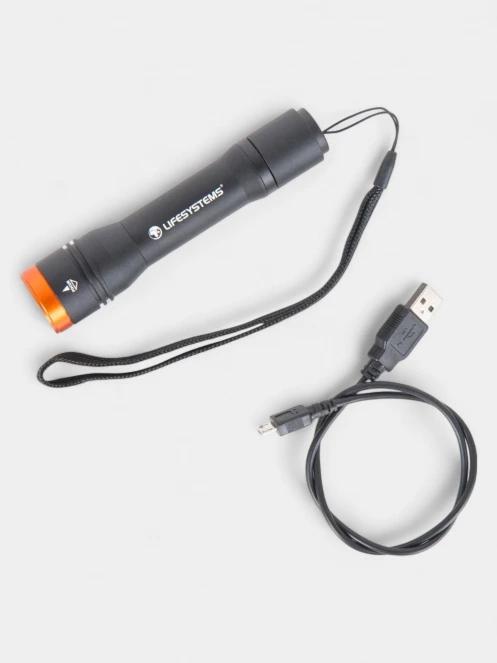 Lifemarque Intensity 545 Hand Torch, Rechargeable elemlámpa fekete színben 4