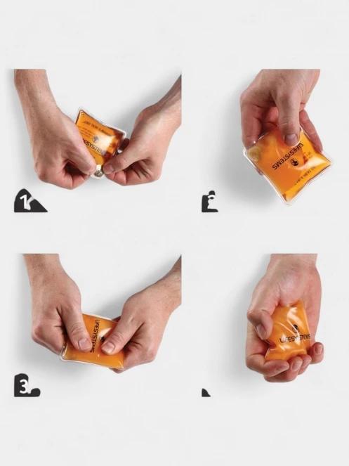 Lifemarque Reusable Hand Warmers kézmelegítő narancssárga színben 6