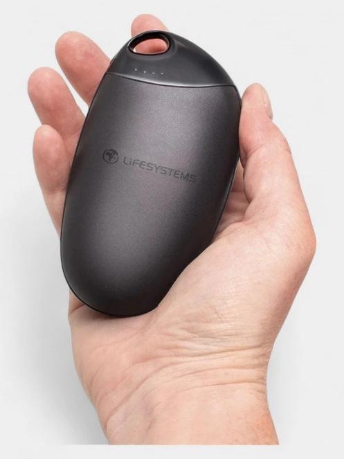 Lifemarque Rechargeable Hand Warmer, USB port kézmelegítő fekete színben 5