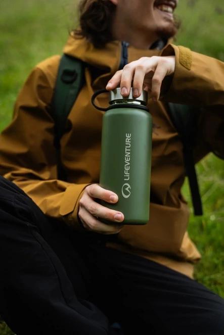 Lifemarque 1 Litre Flask kulacs oliva színben 5