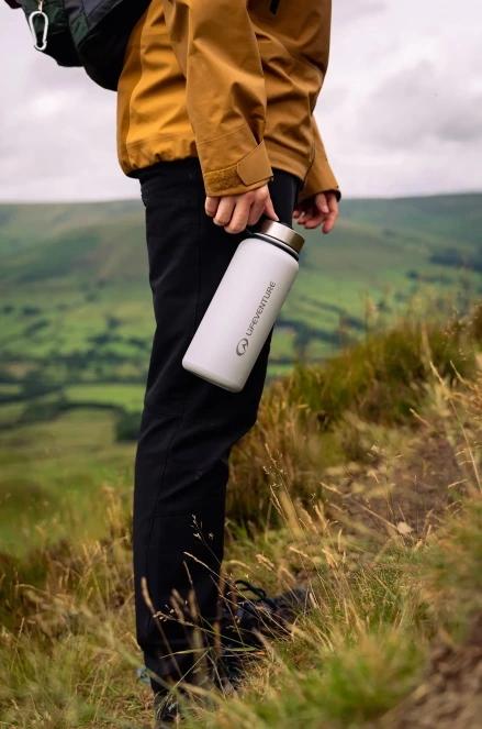 Lifemarque 1 Litre Flask kulacs szürke színben 5
