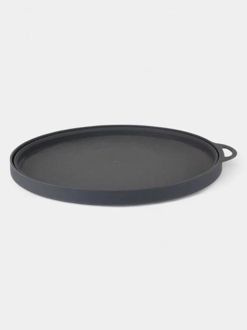 Lifemarque Silicone Ellipse Flexi-Plate összecsukható tányér szürke színben 3