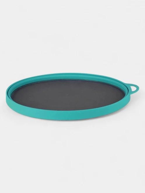 Lifemarque Silicone Ellipse Flexi-Plate összecsukható tányér kék színben 3