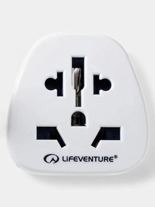 Lifemarque European Travel Adaptor átalakító fehér színben 2