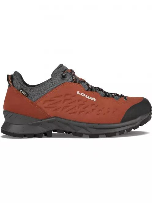 Lowa Lowa Explorer Gtx Lo férfi vízhatlan túracipő barna színben 2