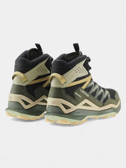 Lowa Maddox GTX Mid férfi vízhatlan túrabakancs oliva színben 4