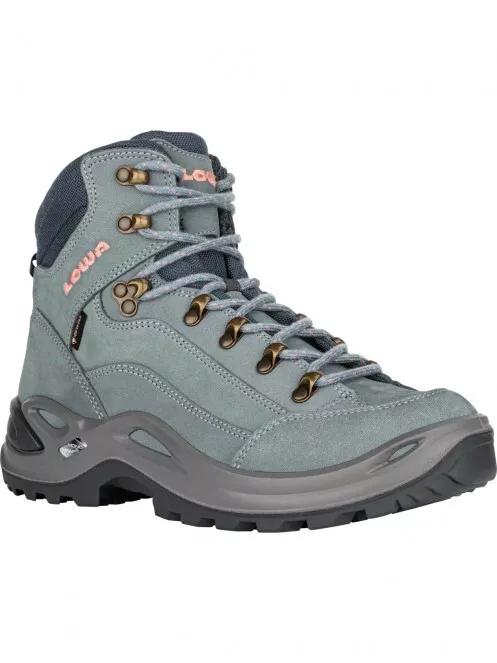 Lowa RENEGADE GTX MID Ws női túrabakancs világoskék színben 2