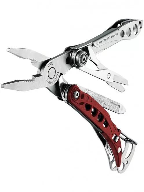 Leatherman Style Ps mini-kéziszerszám kéziszerszám piros színben 2