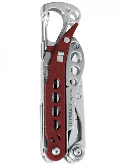 Leatherman Style Ps mini-kéziszerszám kéziszerszám piros színben 4