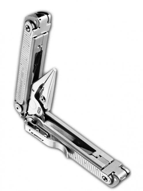 Leatherman FREE P2 multiszerszám gyöngyvászon tok multiszerszám szürke színben 3