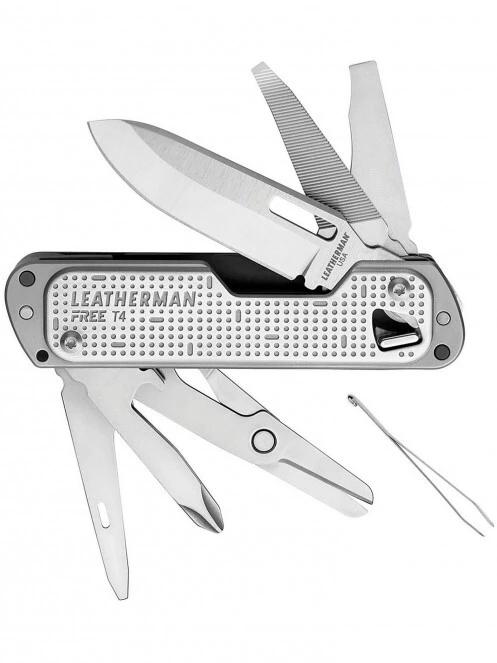 Leatherman FREE T4 multiszerszám, multiszerszám szürke színben 2