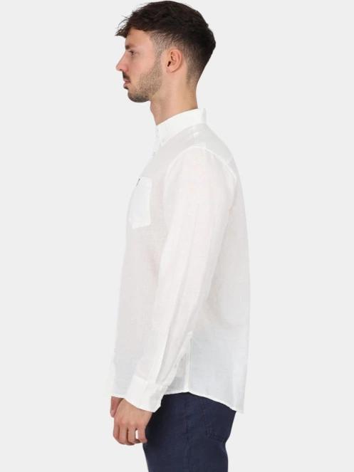 TBS Lynerche férfi hosszú ujjú ing fehér színben 3