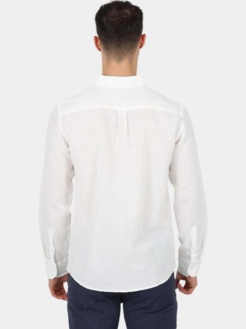 TBS Lynerche férfi hosszú ujjú ing fehér színben 4