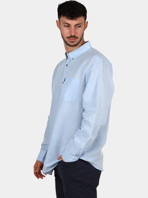 TBS Lynerche férfi hosszú ujjú ing világoskék színben 3