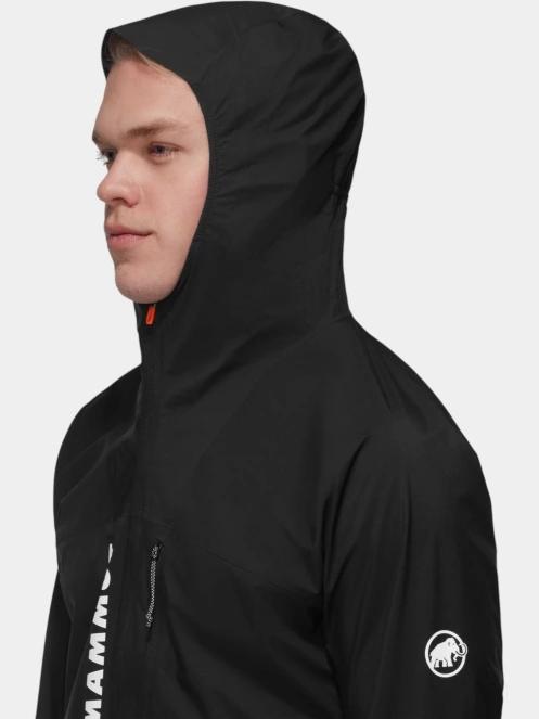Mammut Aenergy TR HS Hooded Jacket férfi futódzseki fekete színben 5