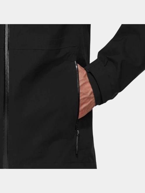 Mammut Linard Guide HS Hooded Jacket férfi vízhatlan túrakabát fekete színben 8