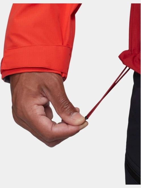 Mammut Alto Guide HS Hooded Jacket férfi vízhatlan túrakabát piros színben 7