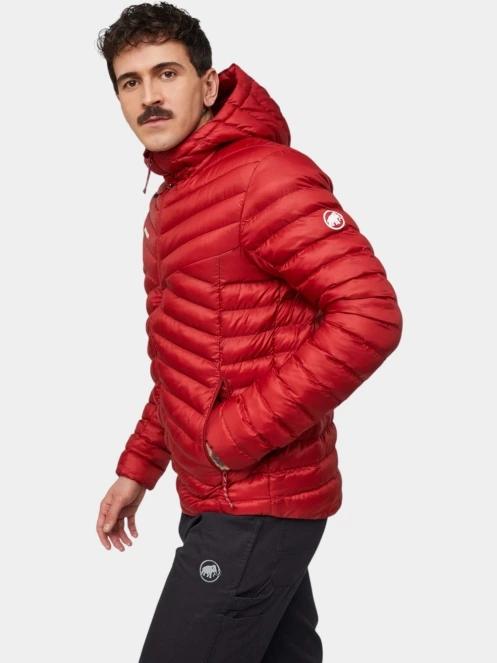 Mammut Albula IN Hooded Jacket férfi túrakabát piros színben 3