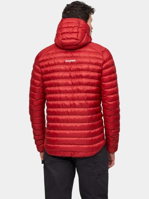 Mammut Albula IN Hooded Jacket férfi túrakabát piros színben 4