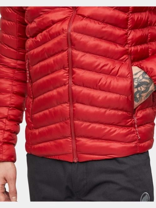 Mammut Albula IN Hooded Jacket férfi túrakabát piros színben 5
