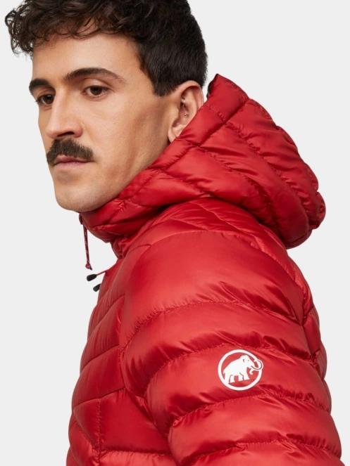 Mammut Albula IN Hooded Jacket férfi túrakabát piros színben 6