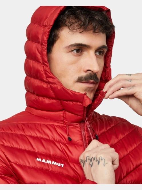 Mammut Albula IN Hooded Jacket férfi túrakabát piros színben 7