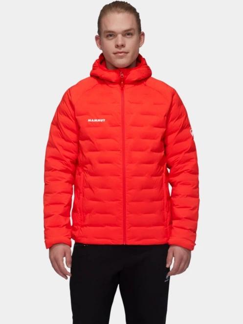 Mammut Sender IN Hooded Jacket férfi túrakabát piros színben 2