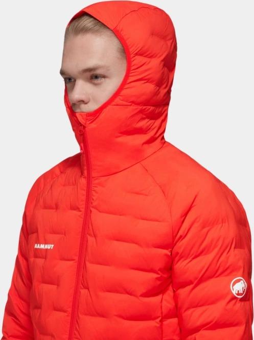 Mammut Sender IN Hooded Jacket férfi túrakabát piros színben 5