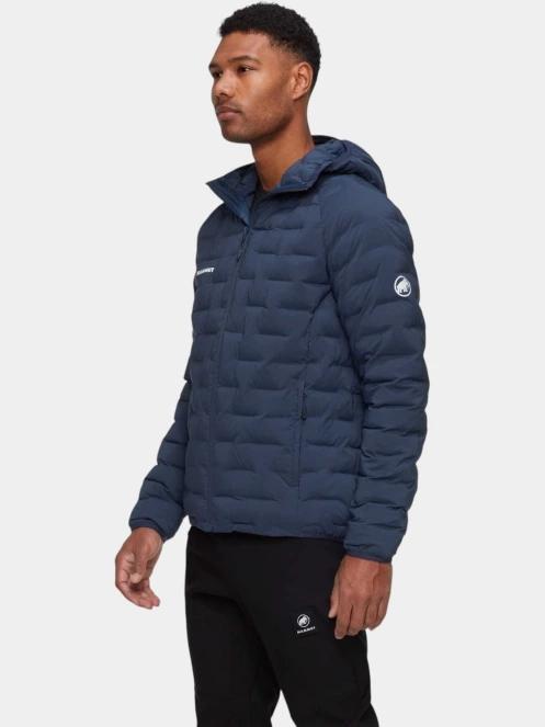 Mammut Sender IN Hooded Jacket férfi túrakabát sötétkék színben 2